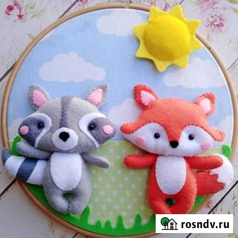 Панно из фетра Калуга - изображение 1