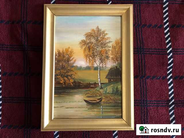 Картина Маслом 28*39 Новосибирск - изображение 1