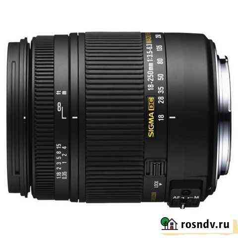 Sigma DC 18-250 мм новый Калининград