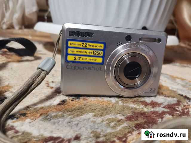 Компактный фотоаппарат sony Товарково - изображение 1