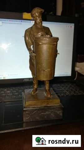 Бронзовая пепельница Тверь - изображение 1