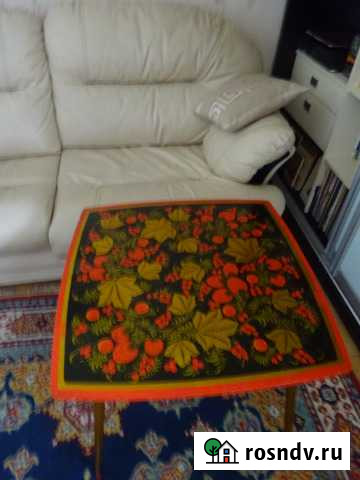 Стол хохлома 1985 Иваново - изображение 1