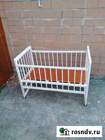Продам кроватку детскую Гусь-Хрустальный - изображение 1
