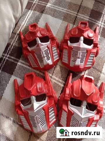 Маска трансформера Оптимус Прайм Волжский - изображение 1