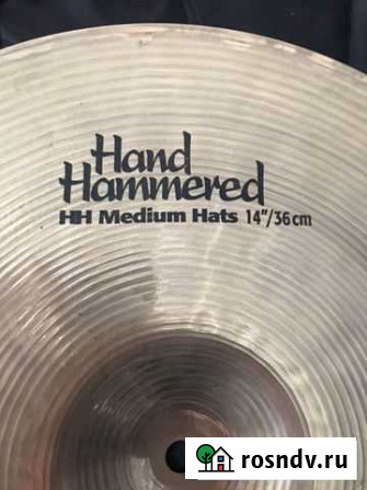 Тарелки Hi-Hat Sabian HH Medium Hats 14” Южно-Сахалинск - изображение 1