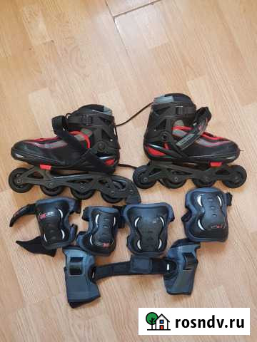 Ролики детские размер регулируется от 30-36 Сочи - изображение 1