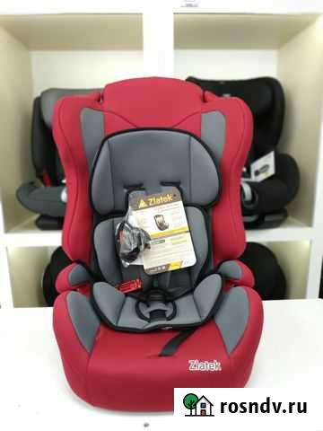 Автокресло 9-36кг Zlatek Atlantic lux красный Уфа - изображение 1