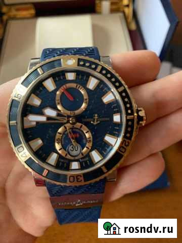 Оригинальные швейцарские часыUlysse Nardinзолото Севастополь - изображение 1