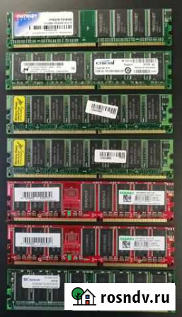 Оперативная память (RAM) DDR 256, 512Mb Таганрог - изображение 1