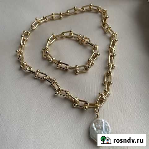 Комплект 3х украшений: колье, браслет и серьги Волгоград - изображение 1