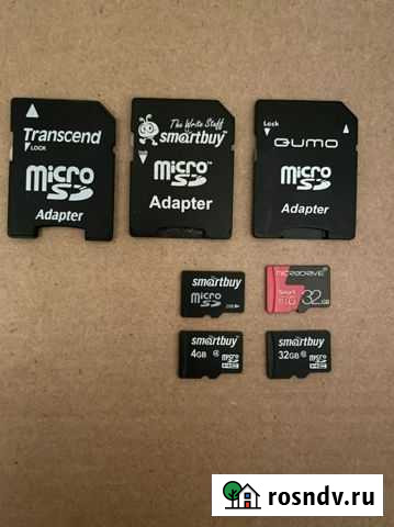 Карта памяти MicroSD 2, 4, 32 гб Ярославль - изображение 1