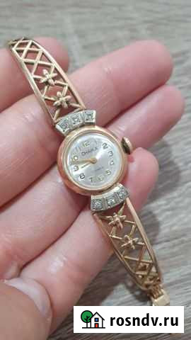 Золотые часы с бриллиантами женские Нальчик - изображение 1