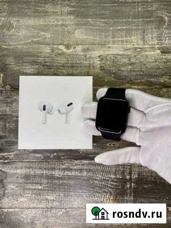 Apple Watch 7 + AirPods Pro подарочный набор Самара - изображение 1