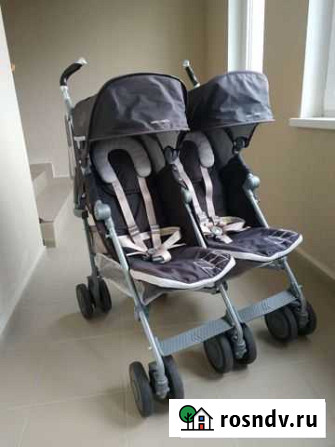 Коляска для двойни/погодок Maclaren Twin Techno Зеленоградск - изображение 1