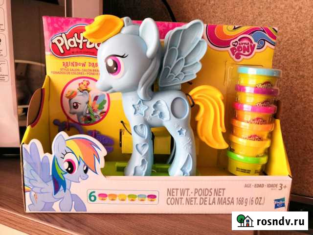 Игровой набор с пластилином Play-Doh My Little Pon Мурманск - изображение 1