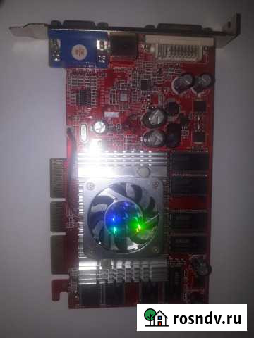 Видеокарта AGP Palit Ge Force FX5500 128мб Иваново - изображение 1