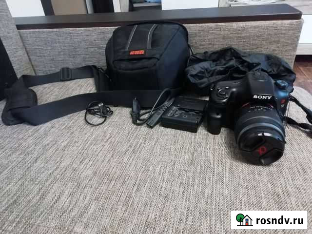 Зеркальный фотоаппарат sony Абинск - изображение 1