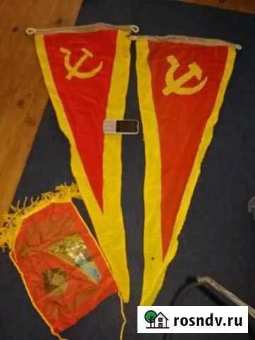 Флажки большие на праздник с российской символикой Астрахань - изображение 1