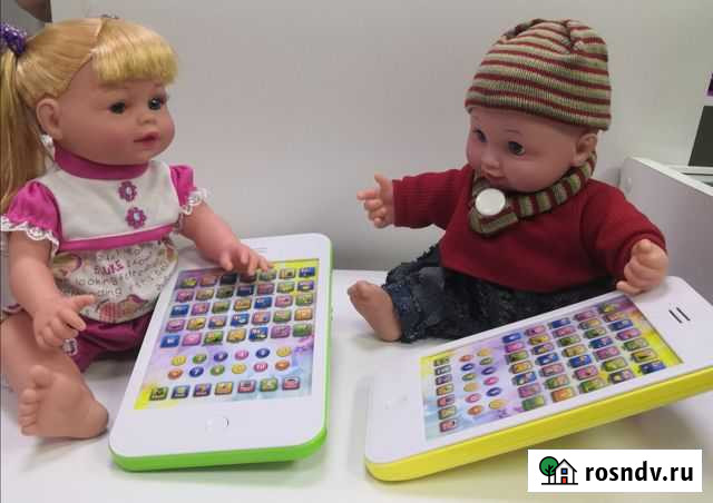 Кукла Умняша с планшетом на батарейках Ижевск - изображение 1