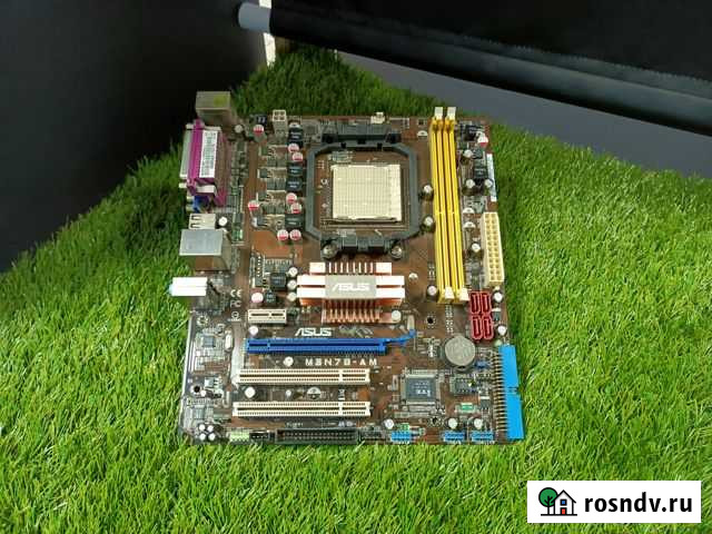 Материнская плата (Б/У) asus M3N78-AM Самара - изображение 1