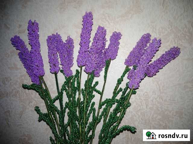 Лаванда из бисера Мурмаши - изображение 1