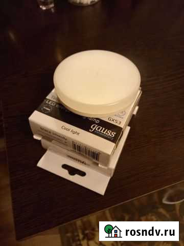 Светодиодная лампа gauss Щербинка - изображение 1