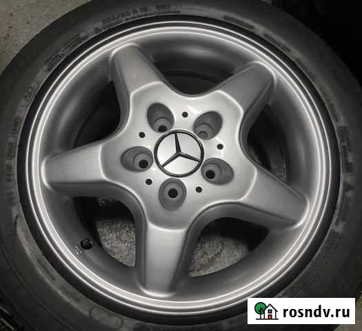 Диски литые R16 оригинал Мерседес Светлый - изображение 1