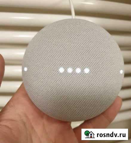 Google home mini пепельная бу в отличном состоянии Чебоксары - изображение 1