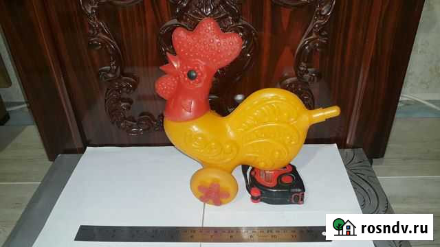 Каталка Петушок игрушка Гусь СССР Невинномысск - изображение 1