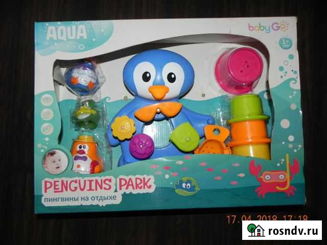 Игрушка для ванной Пингвины Псков - изображение 1