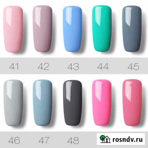 Продаю новые гель лаки 2 оттенка, топ и базу Вятские Поляны - изображение 1