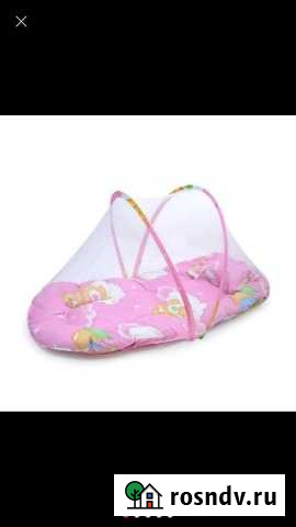 Кроватка с сеткой для младенца Воронеж - изображение 1