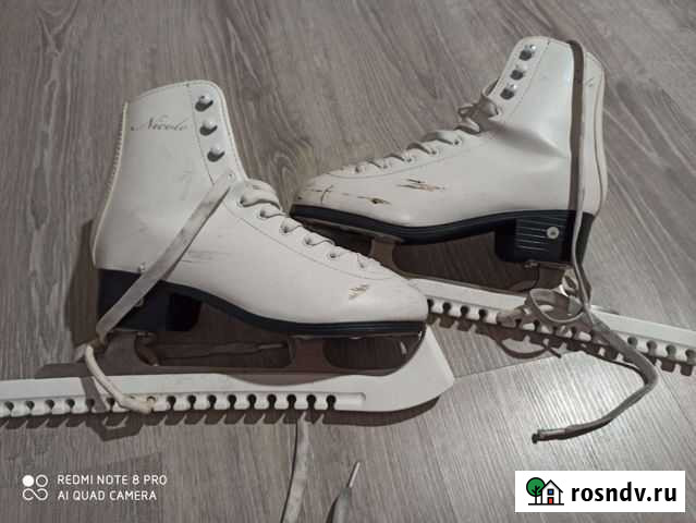 Коньки фигурные Nikole Нефтекамск - изображение 1