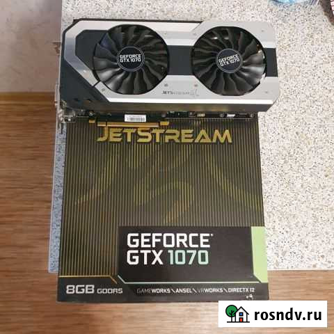 Видеокарта GTX 1070 Palit Jetstream Киров - изображение 1