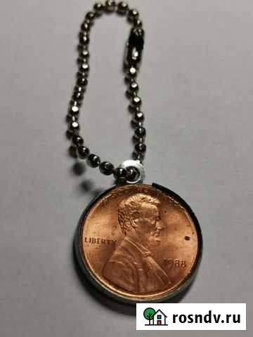 Брелок на ключи zippo cent 1988г Ухта - изображение 1