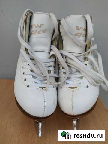 Фигурные коньки Graf Ace G. Размер 30 Омск - изображение 1