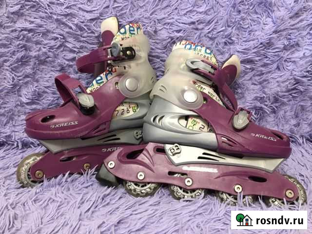 Роликовые коньки детские раздвижные Иваново - изображение 1
