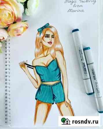 Уроки по fashion illustration Калининград