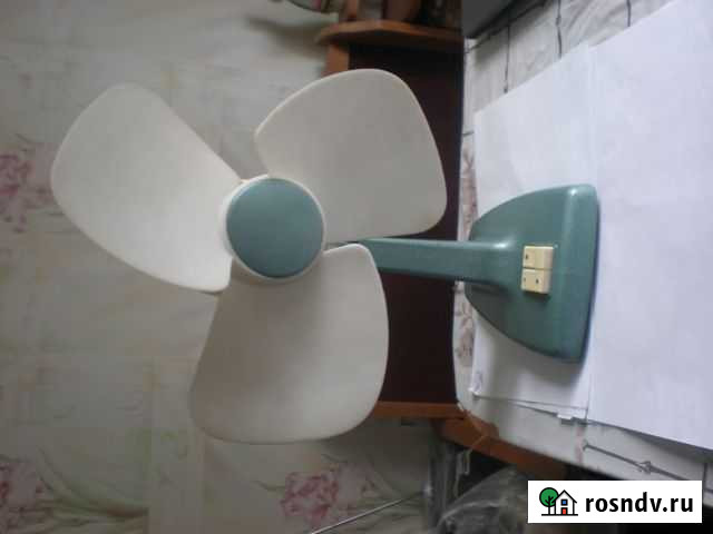 Вентилятор настольный. Винтаж Белгород - изображение 1