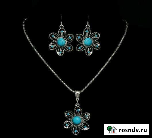 Новый комплект Ювелирных украшений, бижутерия Абакан - изображение 1