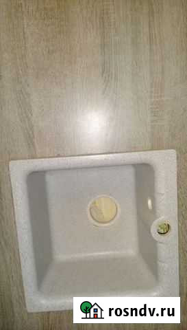 Мойка и кран (под гранит) +столешница Костомукша - изображение 1