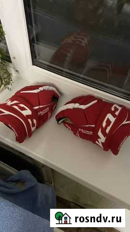 Краги хоккейные ccm tacks 9060 sr XL Ярославль - изображение 1