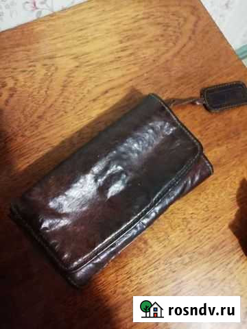 Бумажник (портмоне), сумка ретро натуральная кожа Ухта - изображение 1