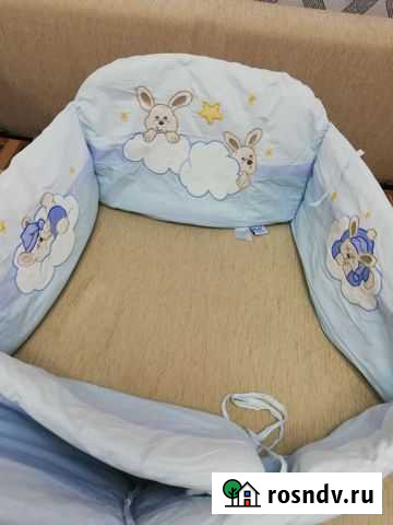 Бортик для детской кроватки Североморск - изображение 1