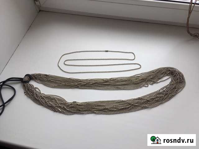 Цепочка под солдатский медальон Омск - изображение 1