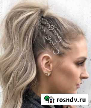 Кольца для волос/ пирсинг лля волос Казань - изображение 1