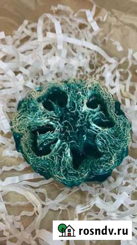 Мыло с люфой ручная работа Лотошино - изображение 1