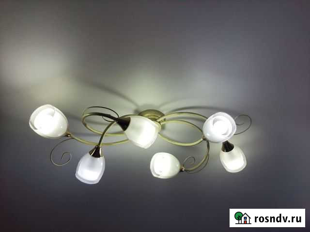 Люстра потолочная бу Зеленодольск - изображение 1