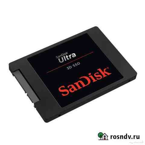 4TB SSD TLC SATA 3 550 Мбайт/с WD SanDisk Ultra 3D Новосибирск