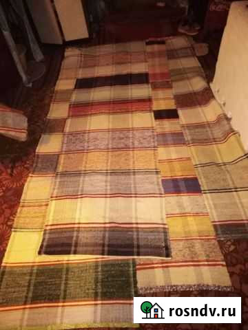 Половик домотканный лоскутный. Палас. Ковер Черноисточинск - изображение 1